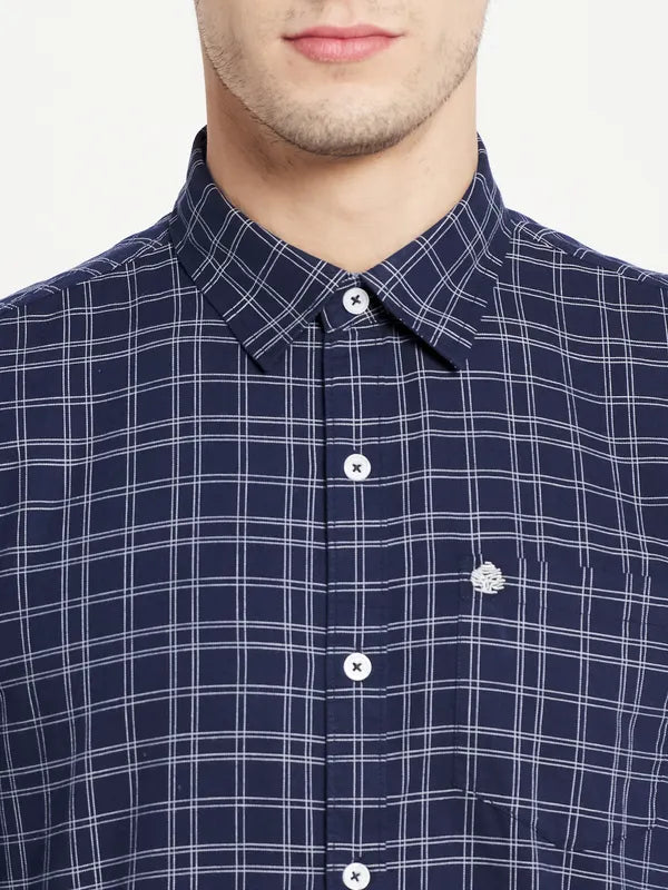 Men Navy Shirts