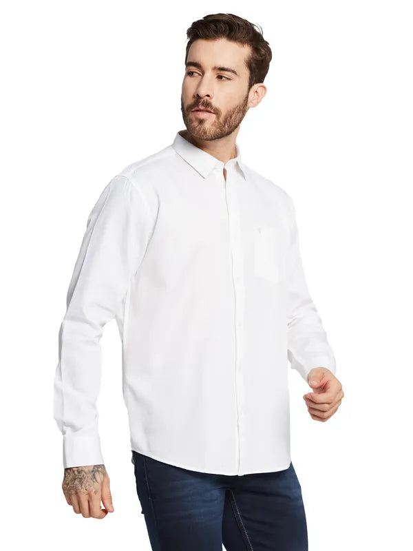 Mettle Men Opaque Casual Shirt