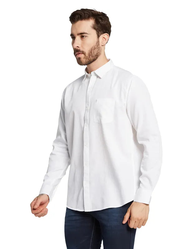 Mettle Men Opaque Casual Shirt