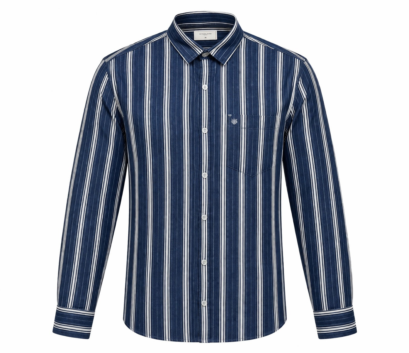 Men Ice Striped Casual Shirt