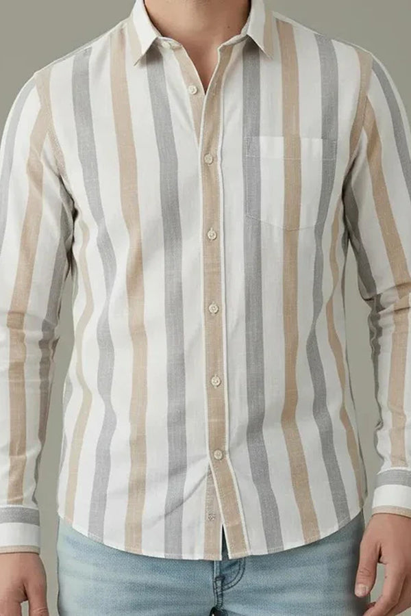 Men Colourblocked Casual Shirt