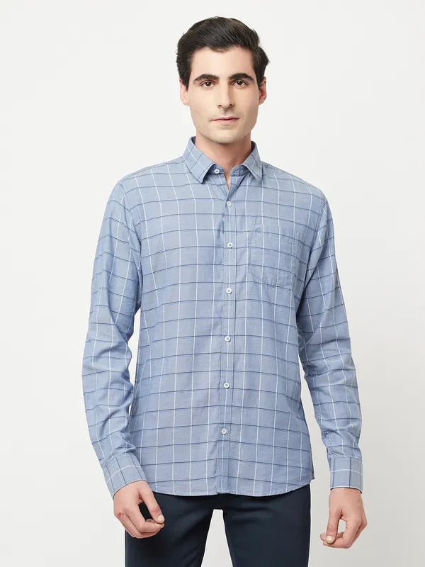 Men Sky Blue Shirts