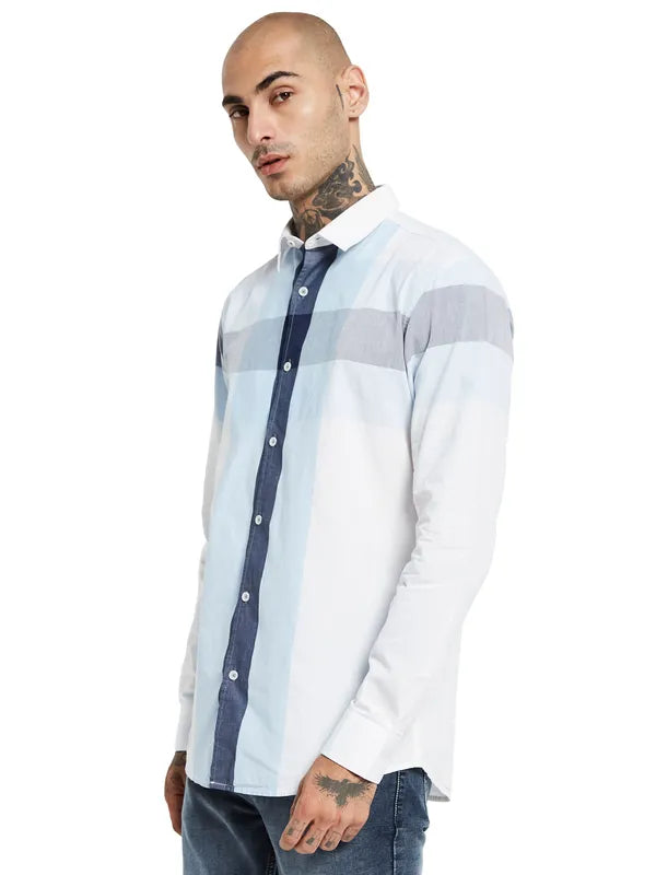 Mettle Opaque Checked Casual Shirt