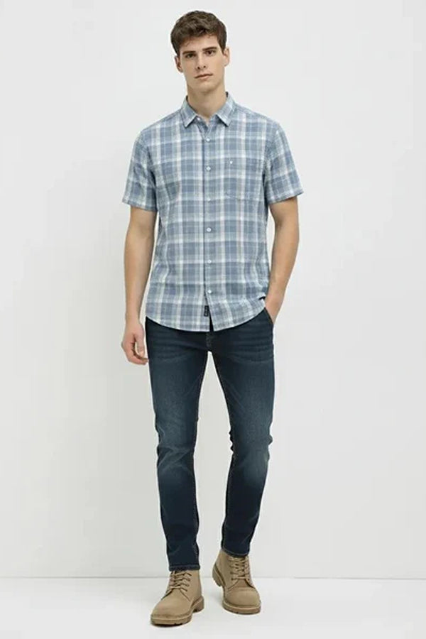 Men Checked Casual Shirt