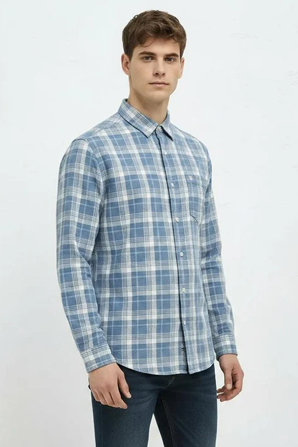 Men Checked Casual Shirt