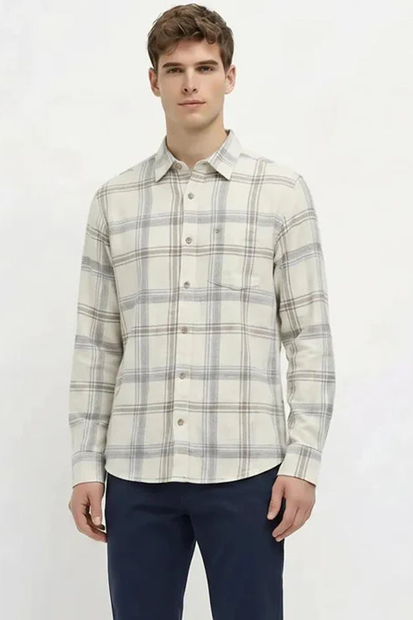 Men Checked Casual Shirt