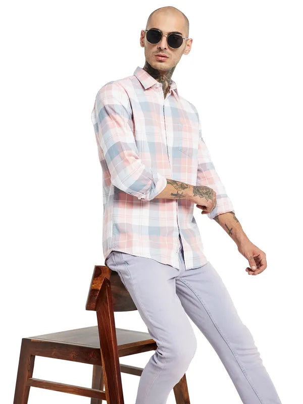 Mettle Tartan Checked Casual Shirt