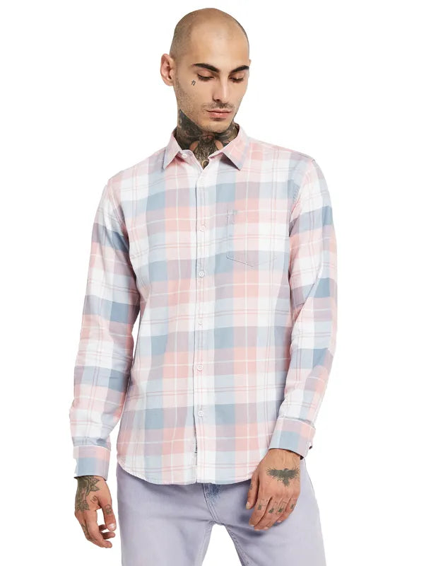 Mettle Tartan Checked Casual Shirt