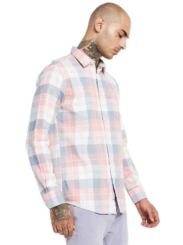 Mettle Tartan Checked Casual Shirt