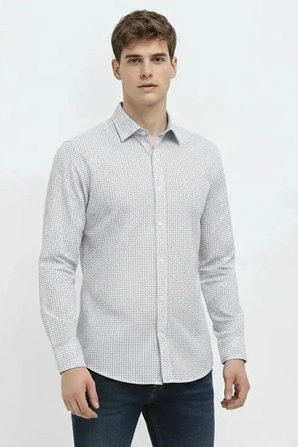 Men Gingham Checks Checked Casual Shirt