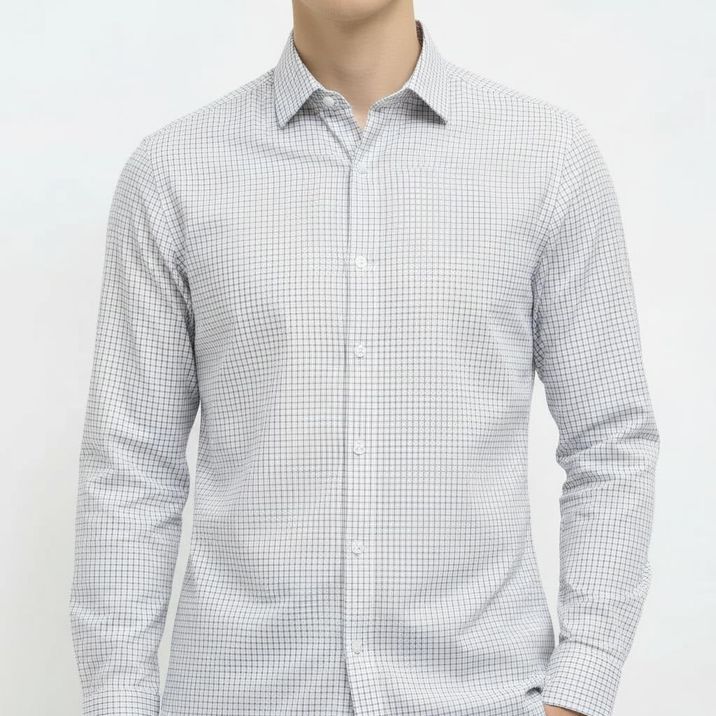 Men Nile Gingham Checks Checked Casual Shirt