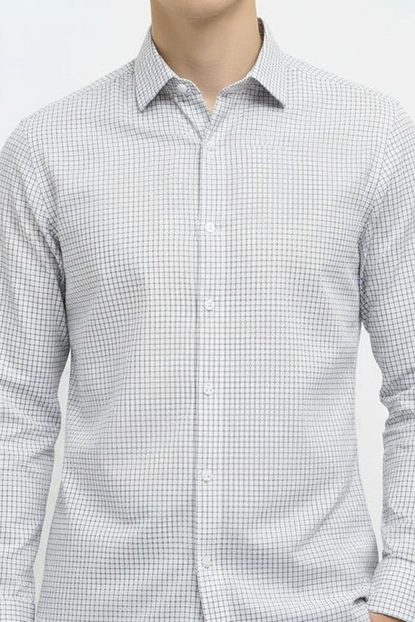 Men Gingham Checks Checked Casual Shirt