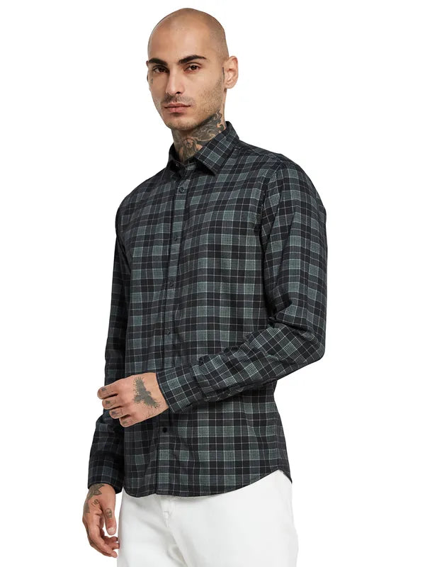 Mettle Tartan Checked Casual Shirt