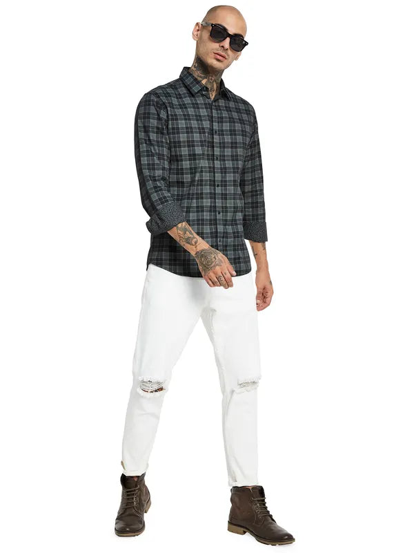 Mettle Tartan Checked Casual Shirt