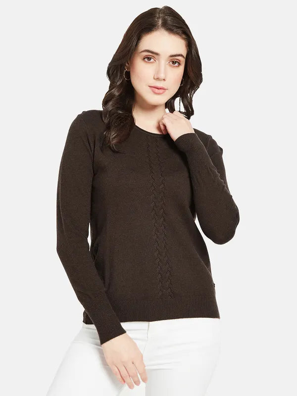 Mettle Women Brown Pullover