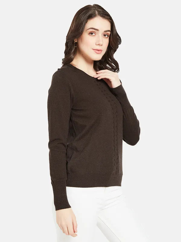 Mettle Women Brown Pullover