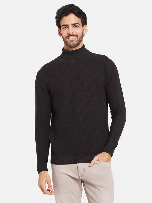 Mettle Men Black Pullover