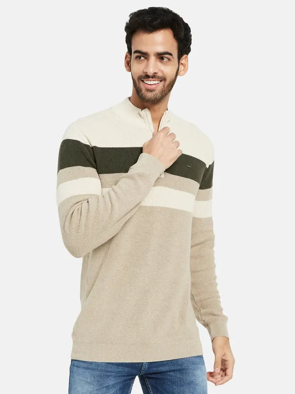 Mettle Striped Long Sleeves Pullover