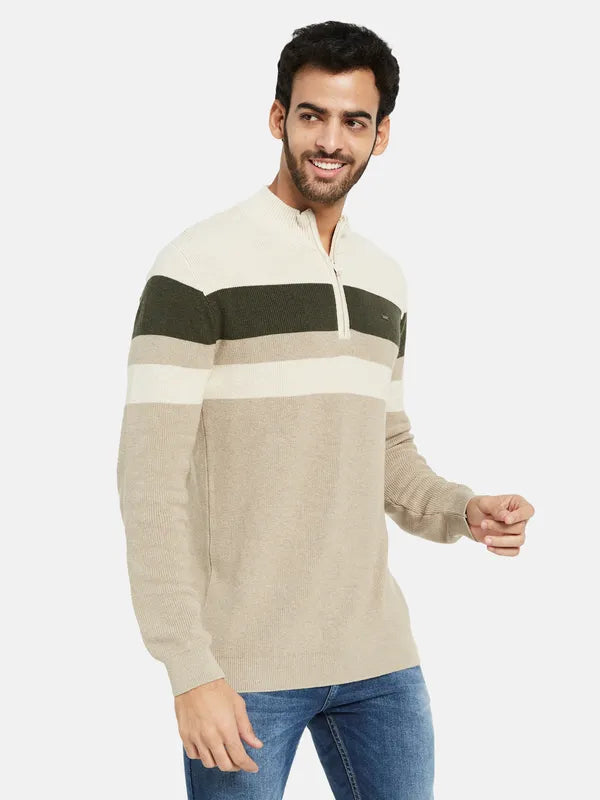 Mettle Striped Long Sleeves Pullover