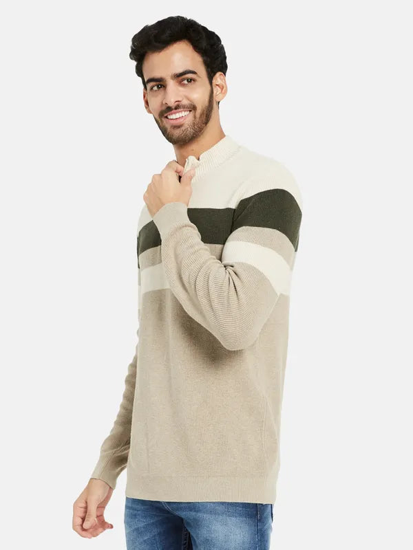 Mettle Striped Long Sleeves Pullover