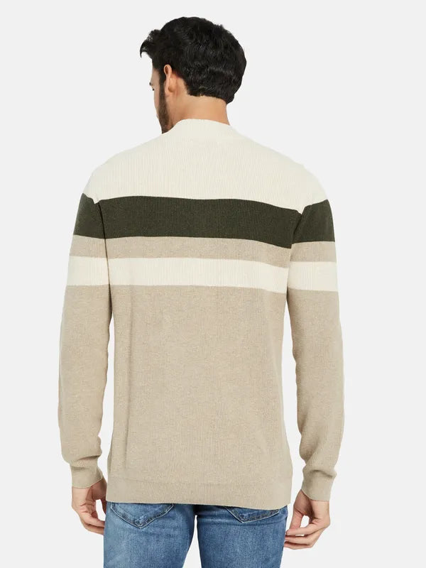 Mettle Striped Long Sleeves Pullover