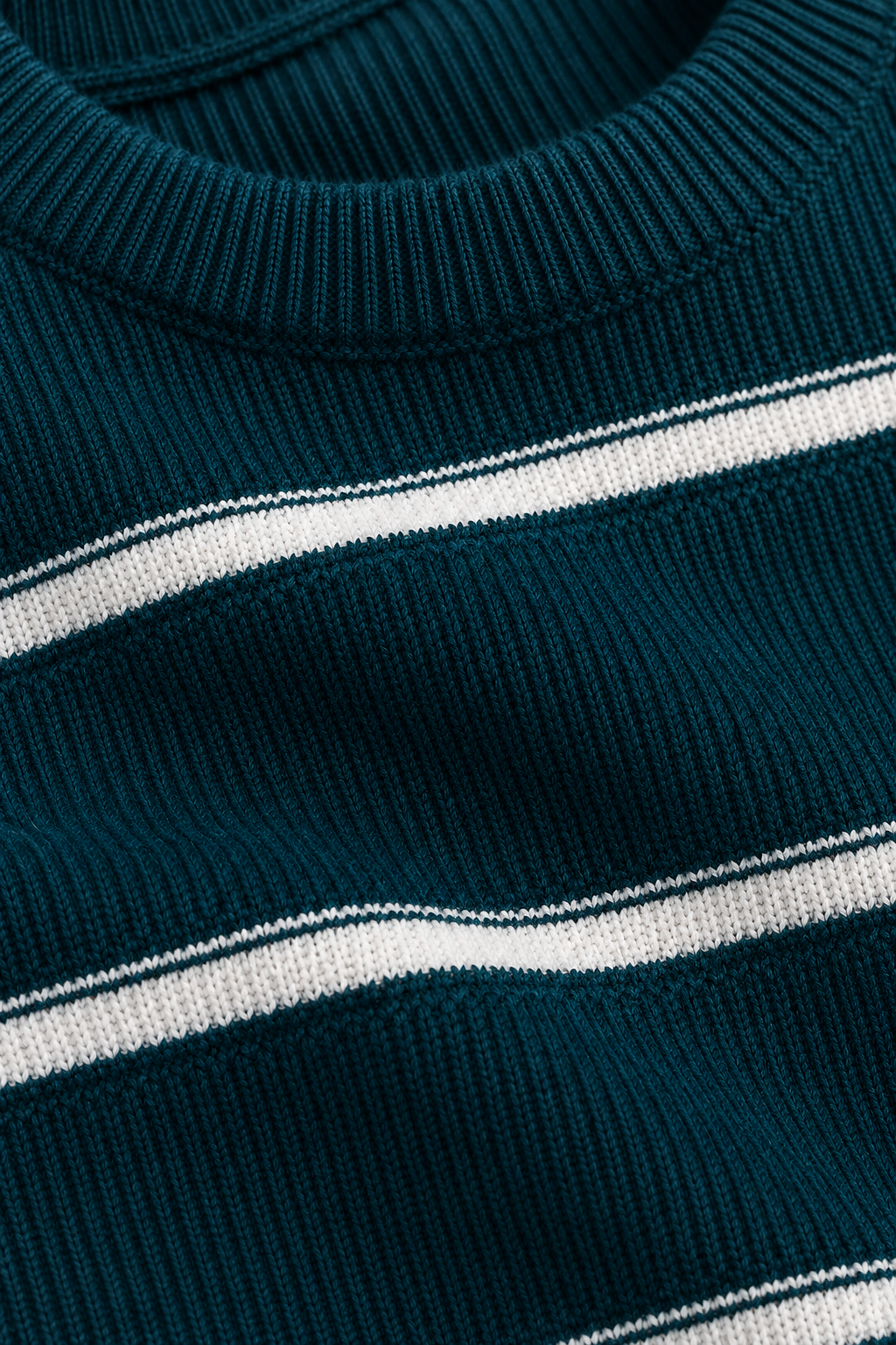 Men’s Pacific Vislon Striped Crew Neck Sweater – Regular Fit Full Sleeve Winter Pullover