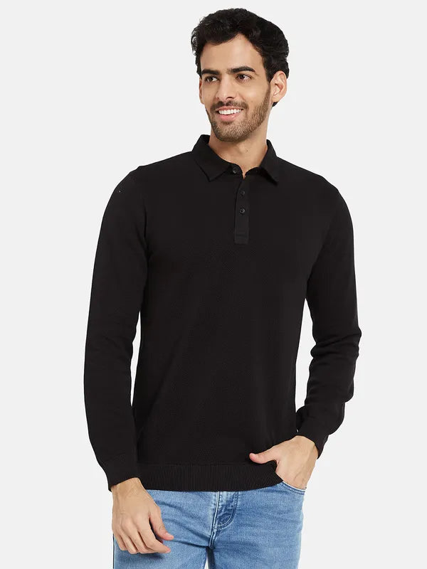 Mettle Men Black Pullover