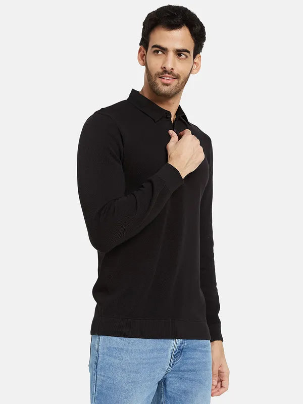 Mettle Men Black Pullover