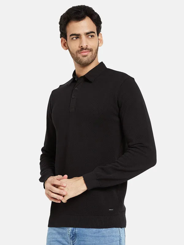 Mettle Men Black Pullover