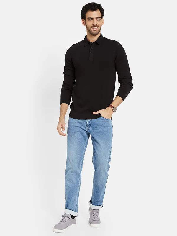 Mettle Men Black Pullover