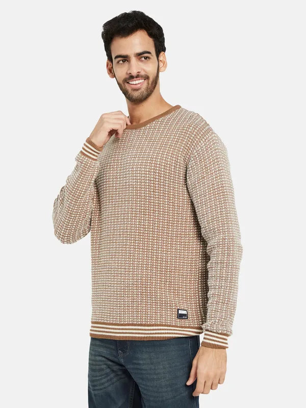 Mettle Cable Knit Long Sleeves Pullover