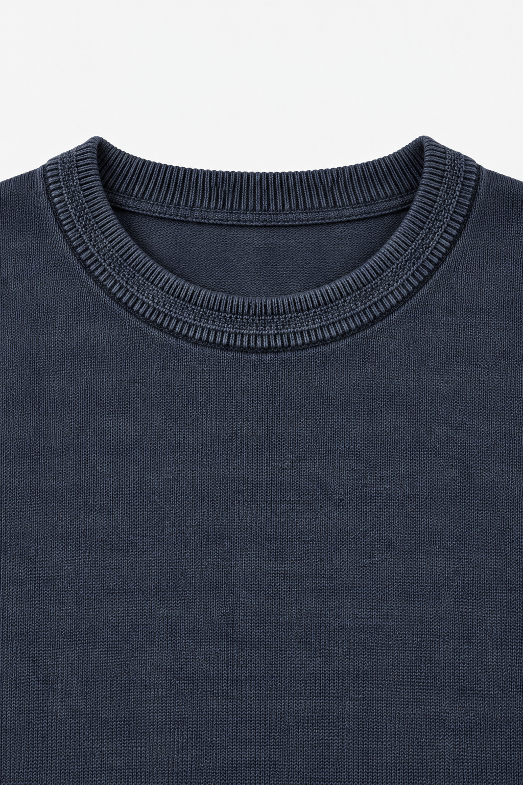 Men’s Regular Fit Cotton Crew Neck Sweater – Charcoal