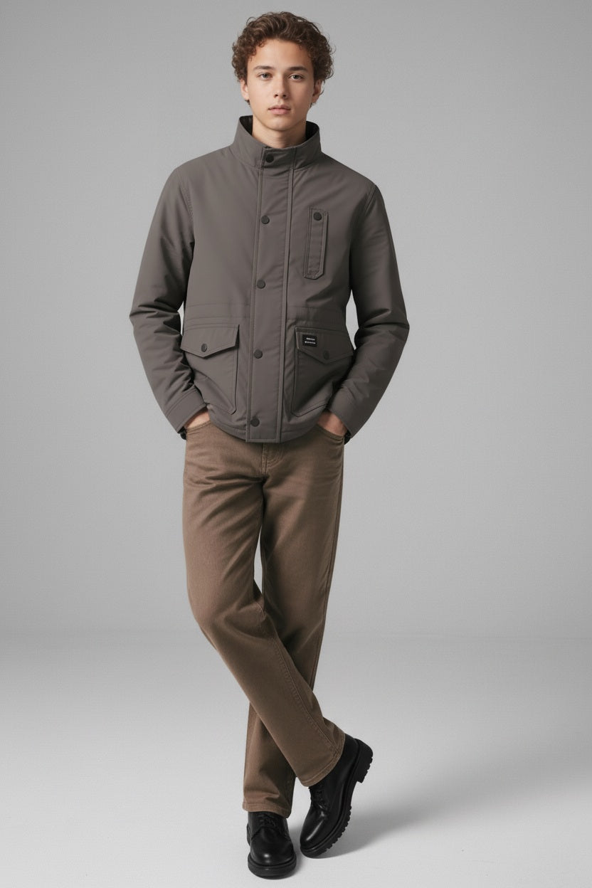 Men Lightweight Woven Jacket