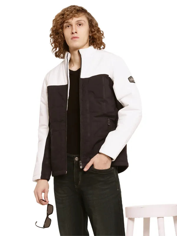 Mettle Men Colourblocked Padded Jacket