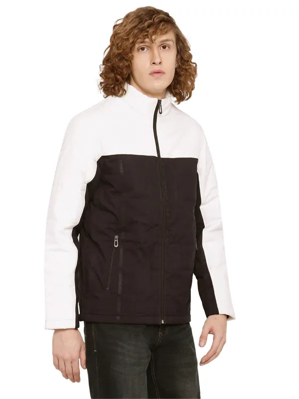 Mettle Men Colourblocked Padded Jacket