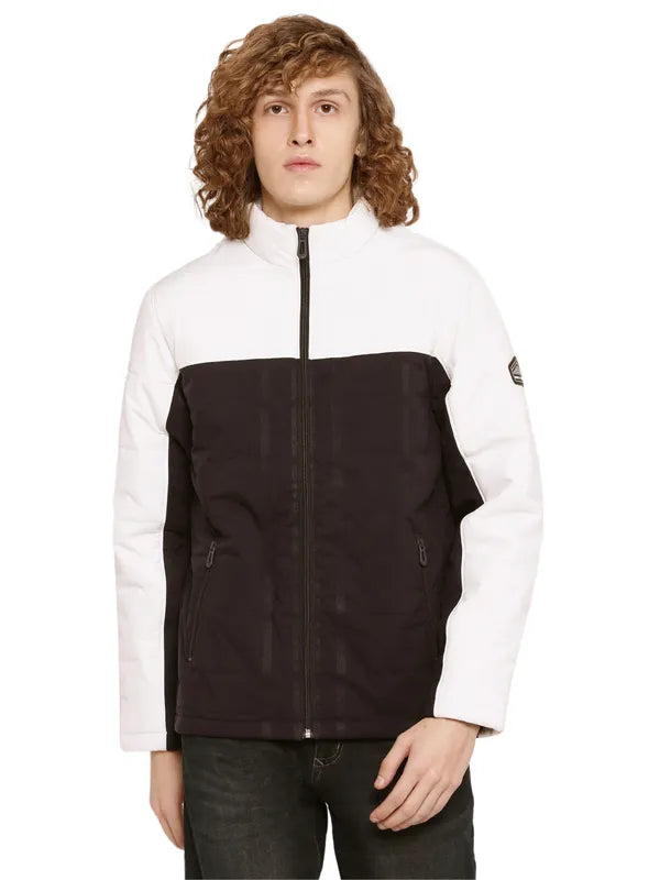 Mettle Men Colourblocked Padded Jacket