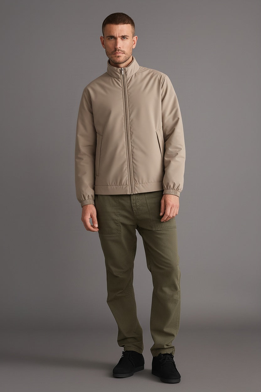 Men Lightweight Bomber Jacket