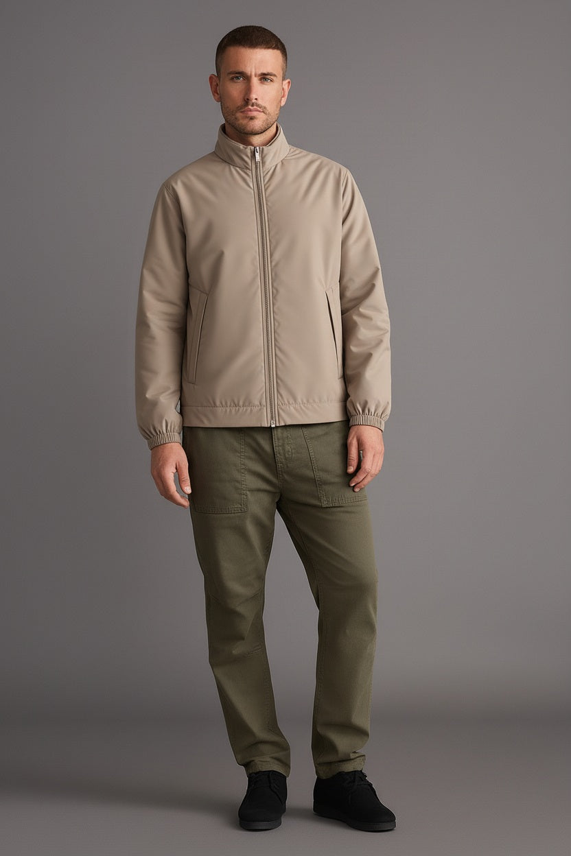 Men Lightweight Bomber Jacket