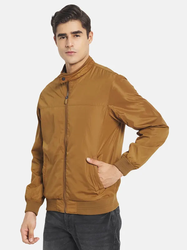 Mettle Men Brown Bomber Jacket