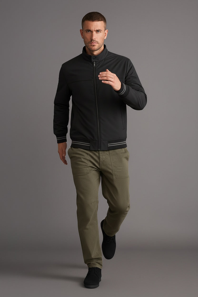 Men Lightweight Bomber Jacket