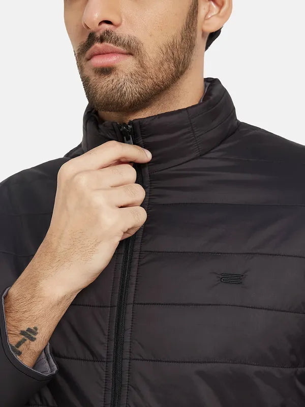 Mettle Men Black Padded Jacket