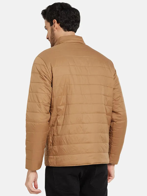 Mettle Men Brown Padded Jacket