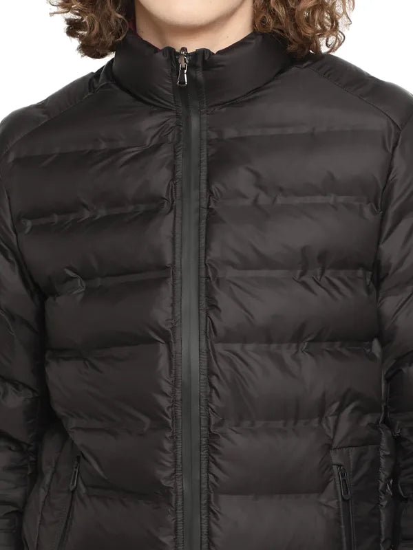 Mettle Men Black Puffer Jacket