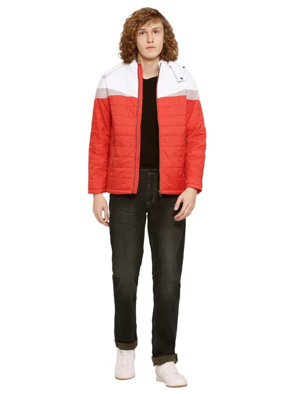 Mettle Men Colourblocked Puffer Jacket