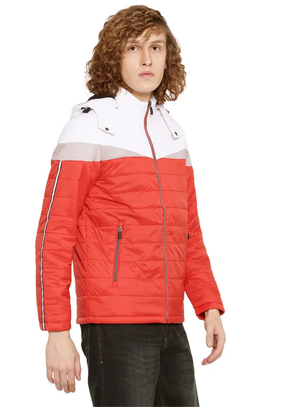 Mettle Men Colourblocked Puffer Jacket