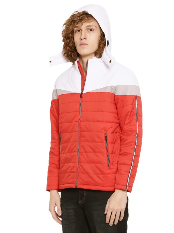 Mettle Men Colourblocked Puffer Jacket