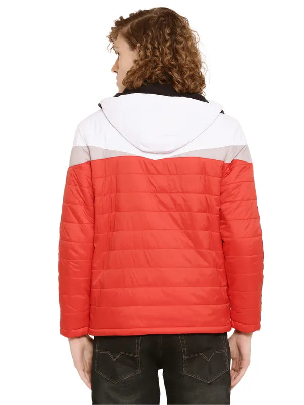 Mettle Men Colourblocked Puffer Jacket