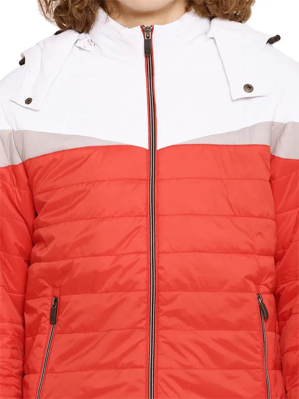 Mettle Men Colourblocked Puffer Jacket