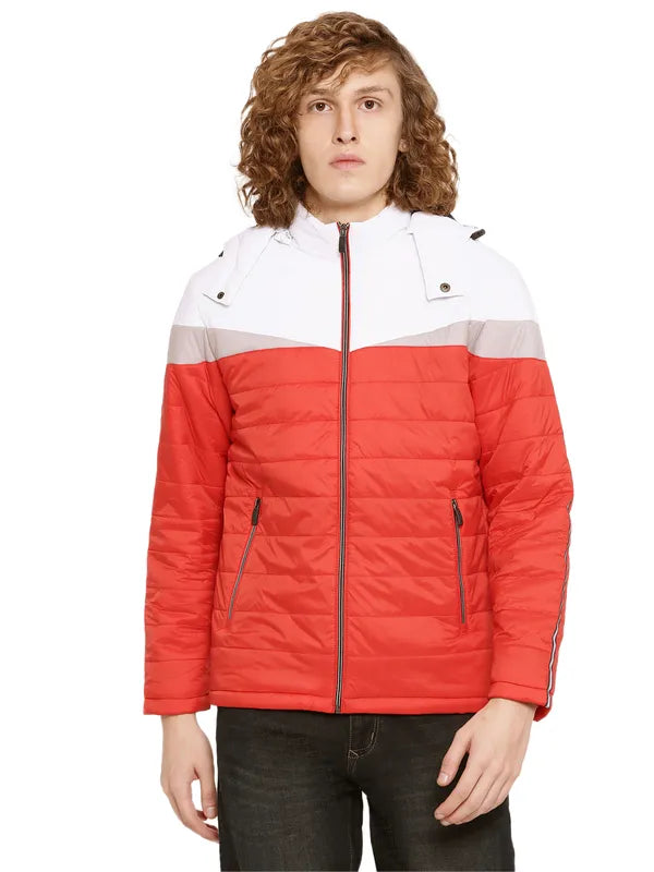 Mettle Men Colourblocked Puffer Jacket