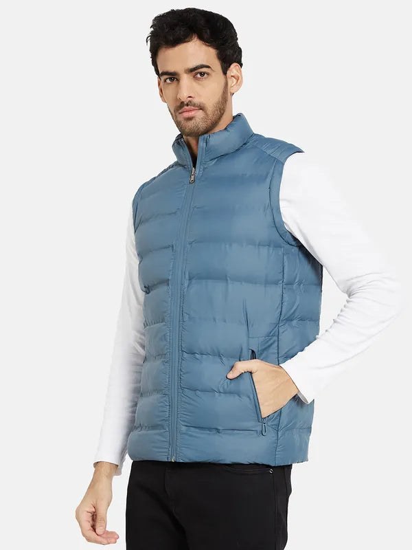 Mettle Men Blue Puffer Jacket